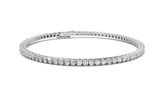 2ct Tennisarmbånd med diamanter i 585 HG - VEIL KR: 44.000,-